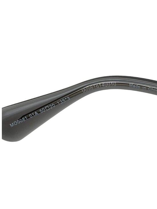 MAX&CO SUNGLASSES - SHINY BLACK - MODEL #MO0081 (NEW)